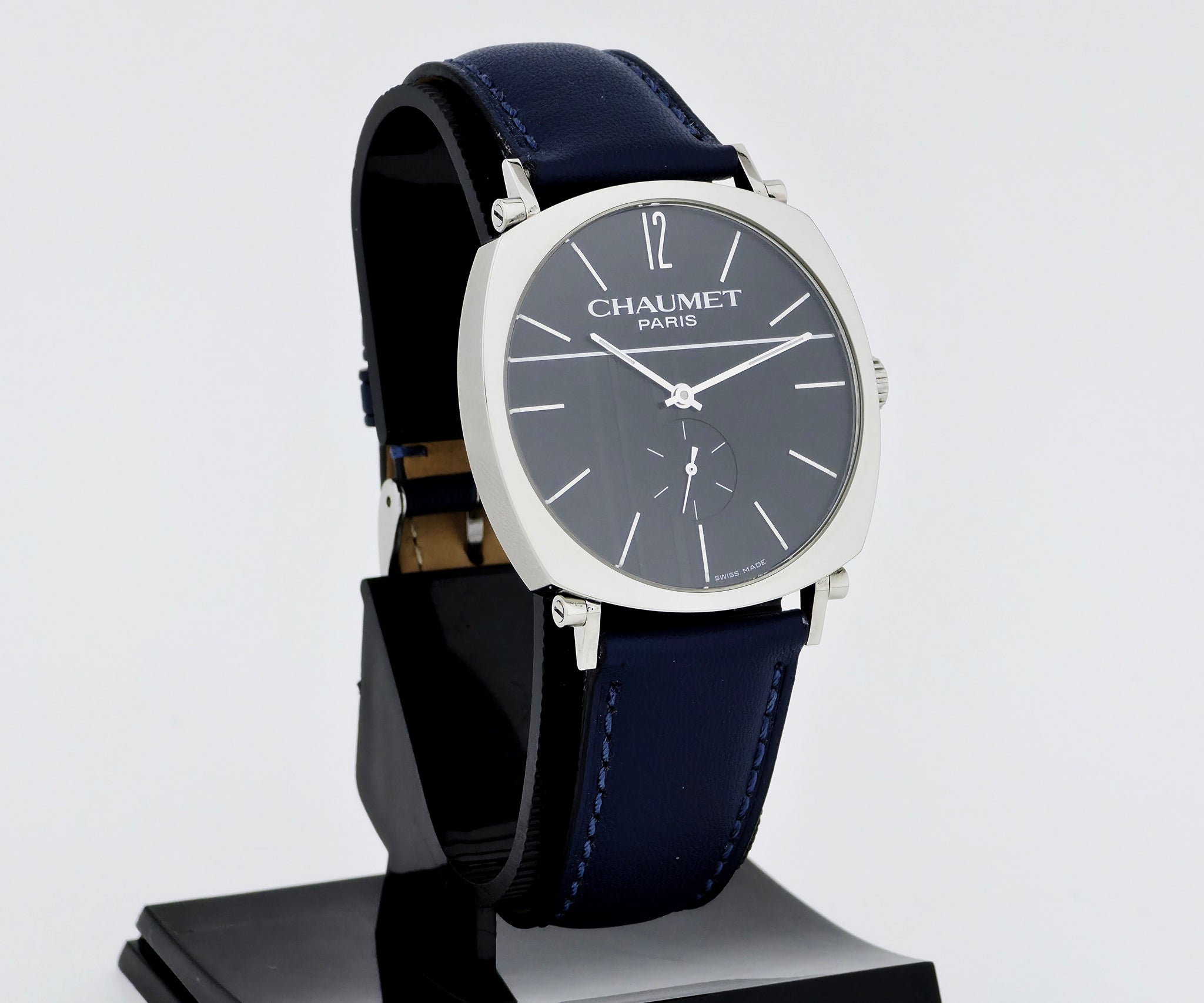 CHAUMET Paris Dandy Mechanical 38mm Stainless steel men's watch Ref: 1228