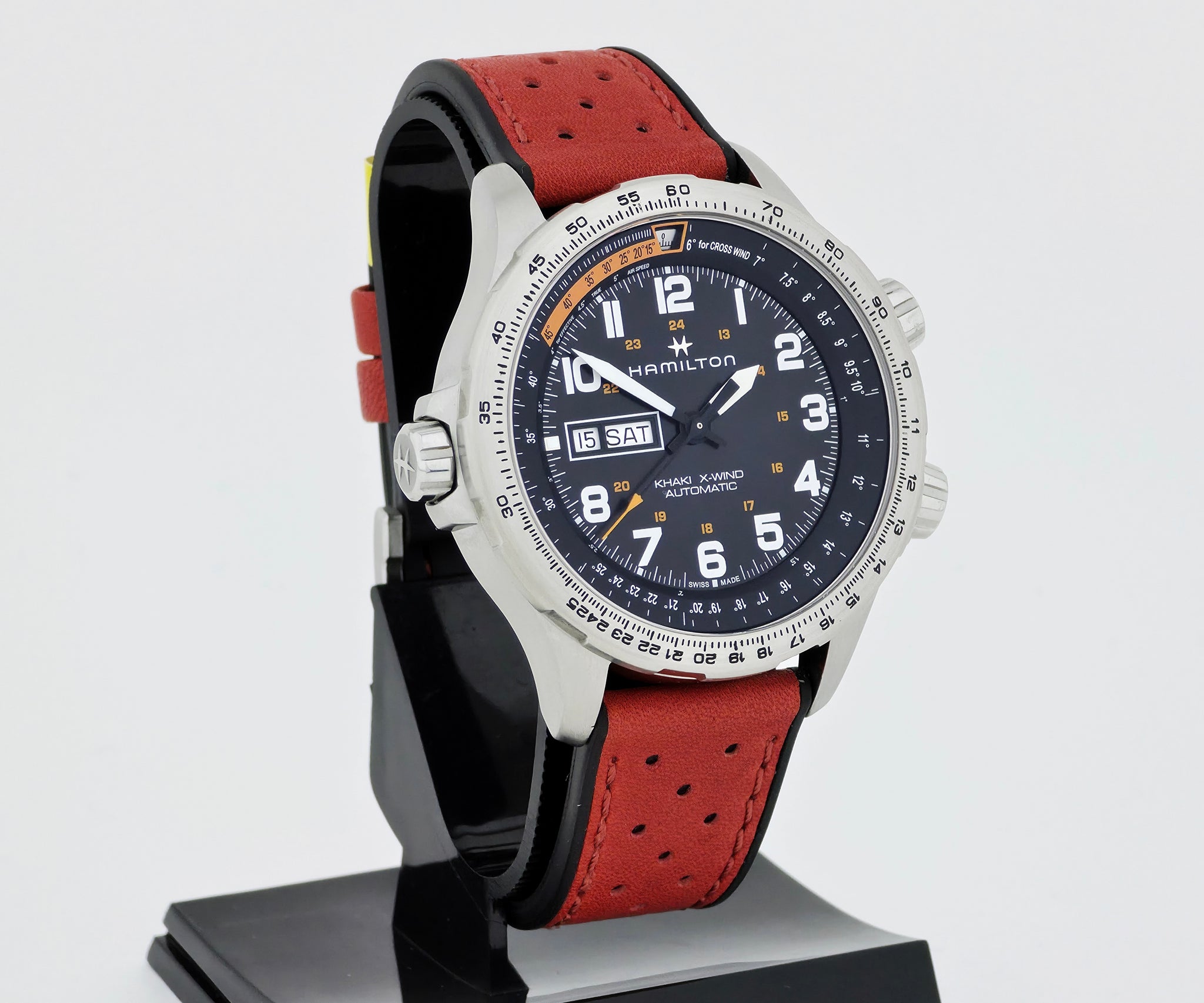 Hamilton Khaki Aviation X-Wind Day Date Automatic, 45mm Steel case Ref: H777550