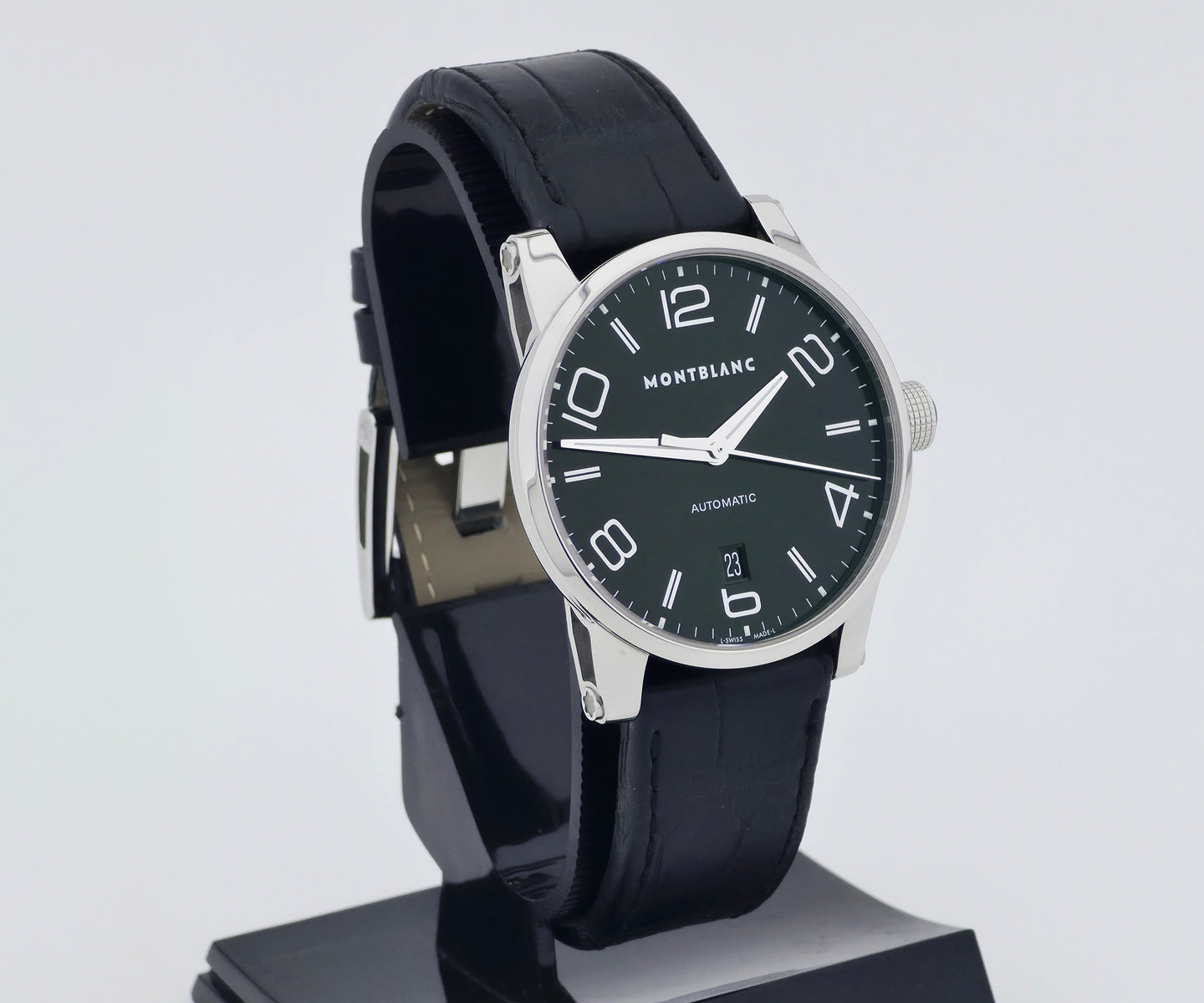 Montblanc TimeWalker Automatic, 39mm Stainless steel Men's watch Ref: 7210