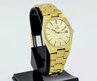 vintage Omega Genève Automatic Cal. 1481  Steel & Gold plated 35mm Men's watch Ω 166.099