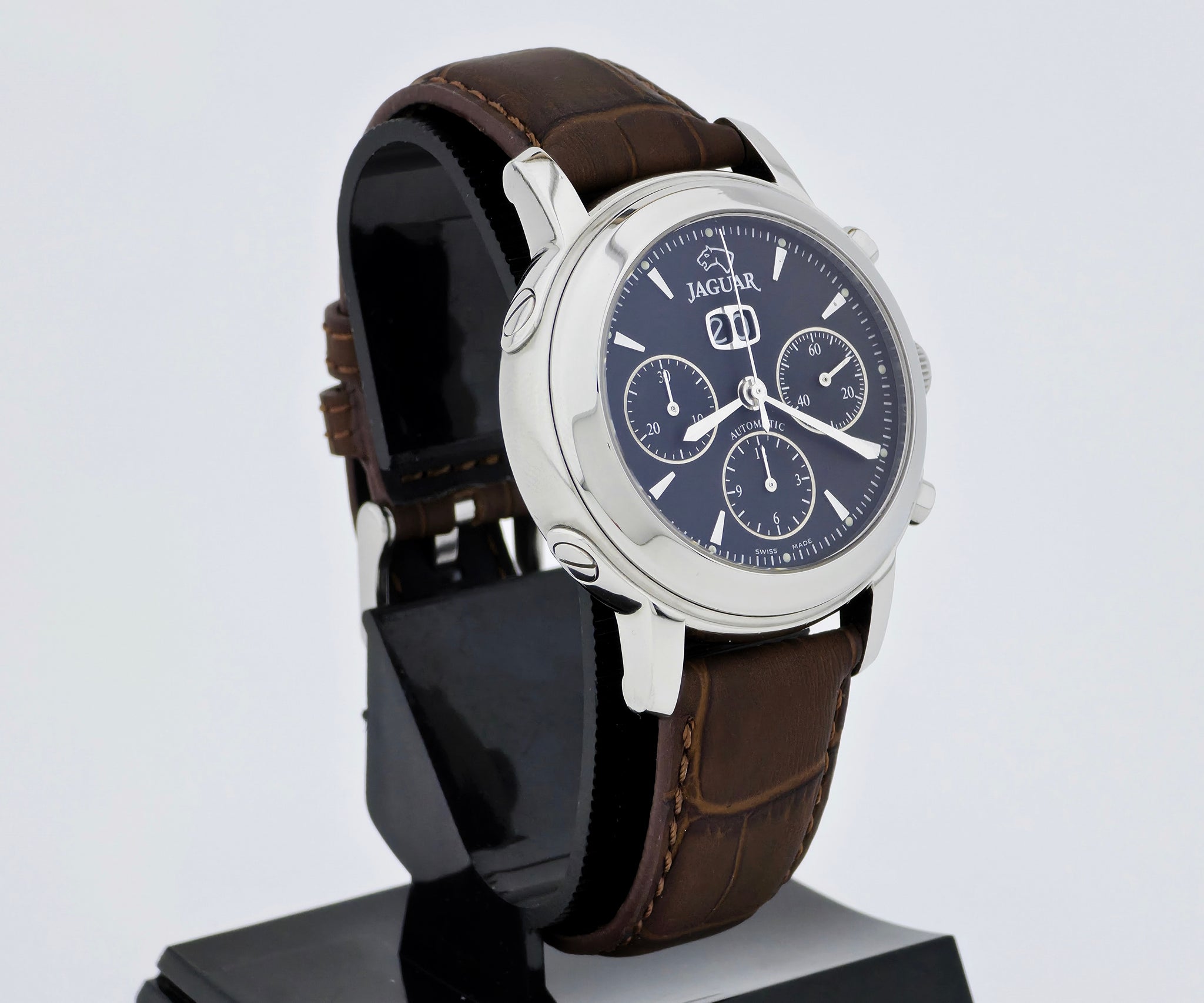JAGUAR Chronograph Automatic Big-Date 41mm Stainless Steel  Ref: J942