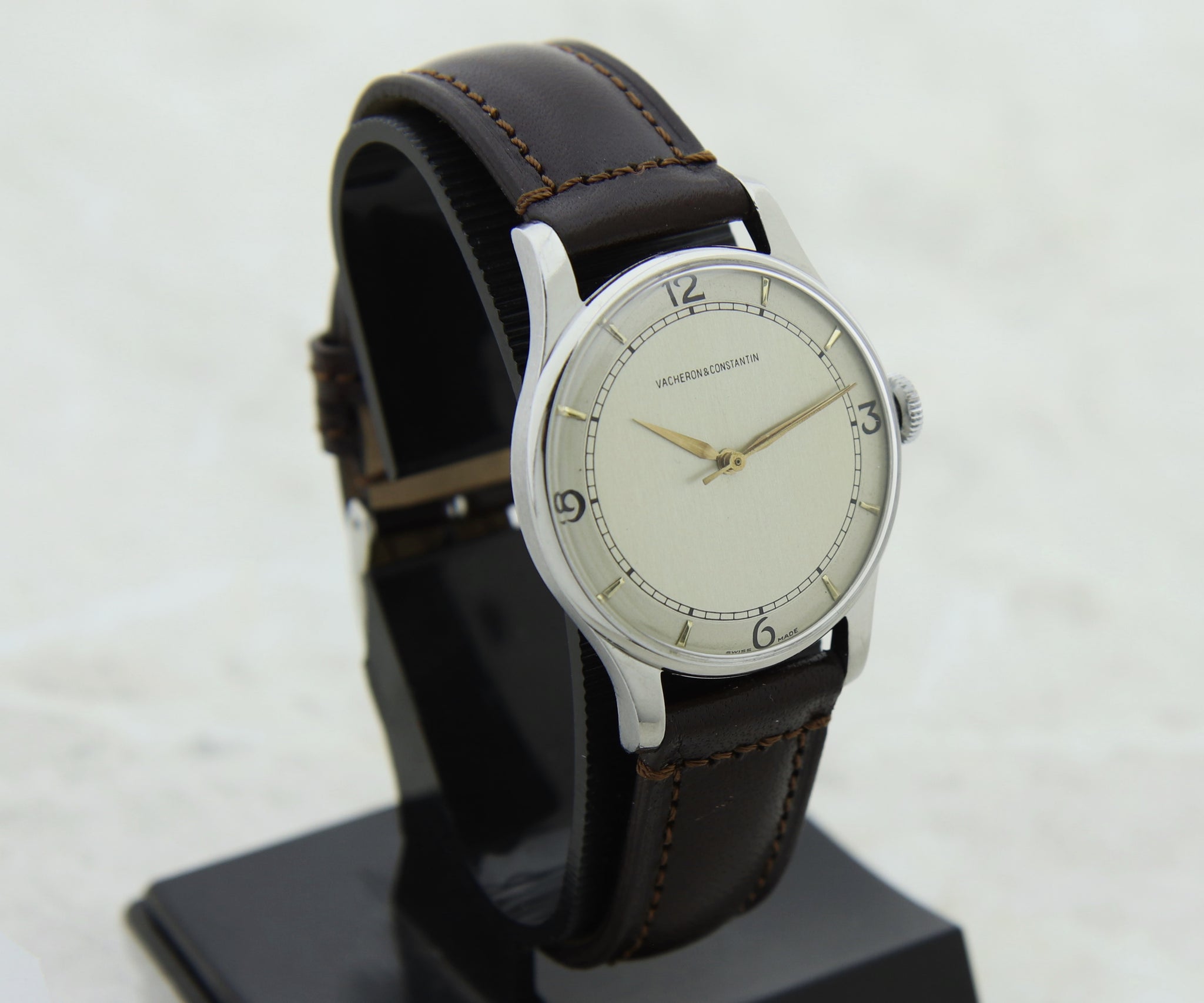 Vintage Vacheron Constantin Mechanical Cal. P454/5B Steel Men’s watch Ref: 4301