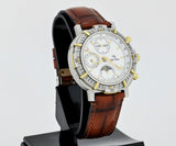 Lucien Rochat chrono automatic 7751 Full calendar, Moonphase. Steel & 18k Gold 42mm