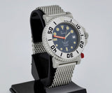 Squale TIGER Automatic 300m divers watch 44mm Steel case Ref: 2007