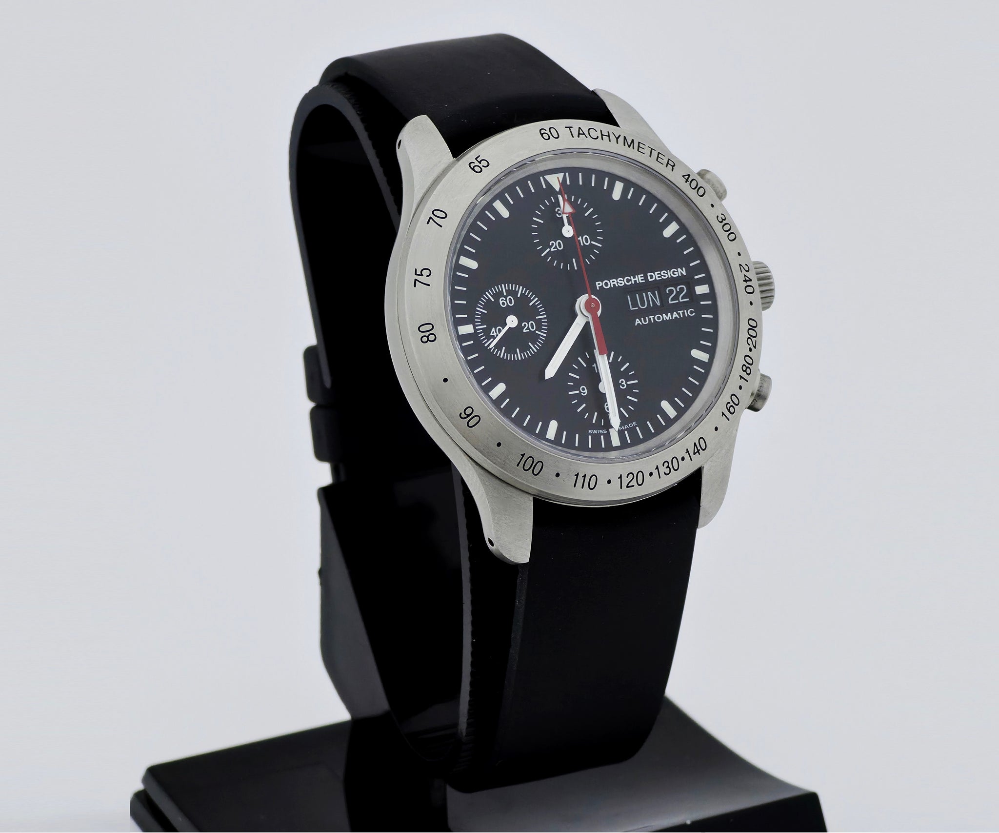 Porsche Design P10 By Eterna Chronograph Automatic Cal. 7750 Steel Case 39mm Ref: 6605.41