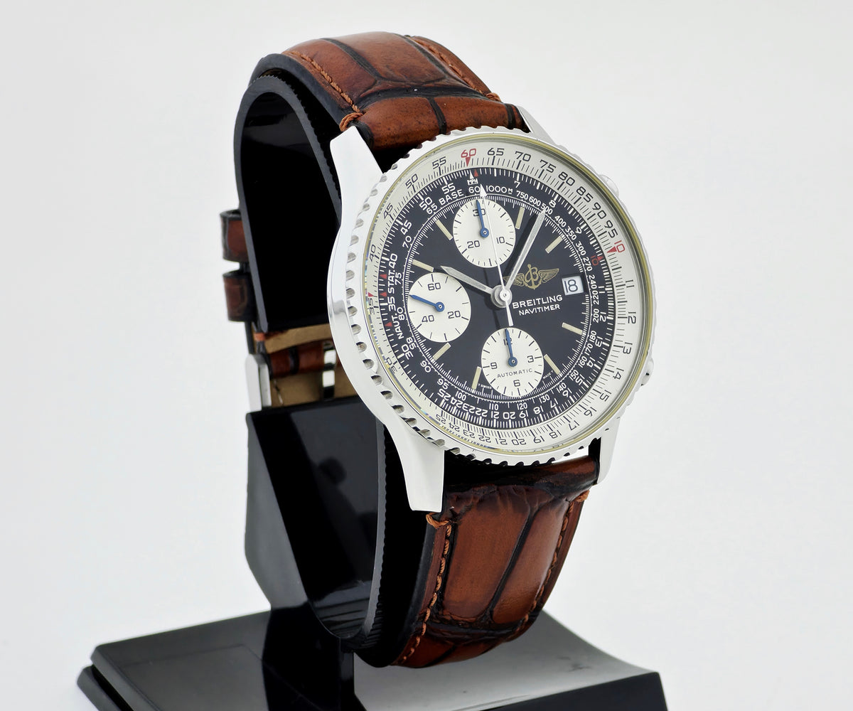 BREITLING Old Navitimer II Panda Dial 41.5mm Steel case, Chronograph Automatic Ref: A13019