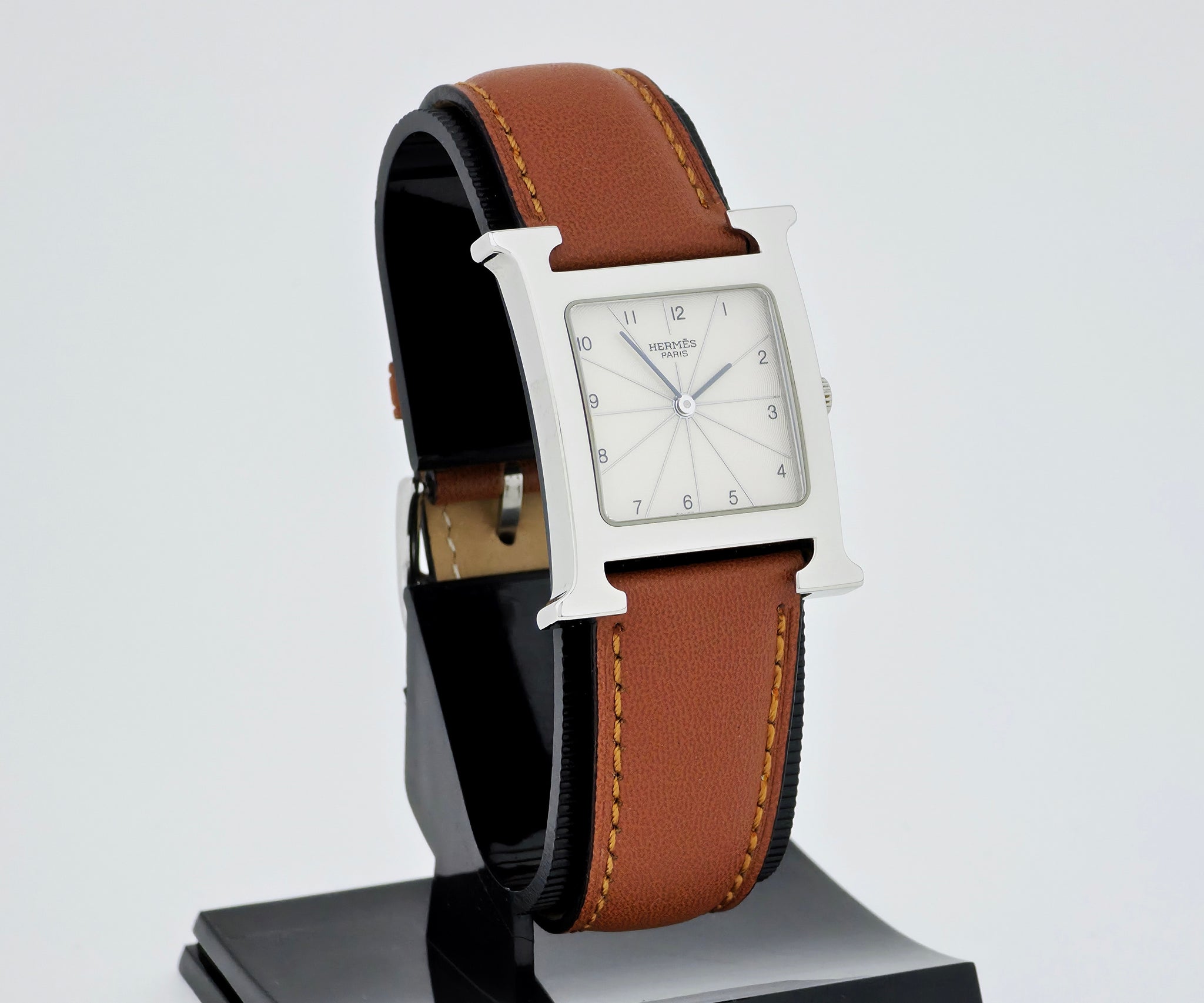 HERMES H Heure Unisex Watch HH1.510 Stainless steel case 26mm