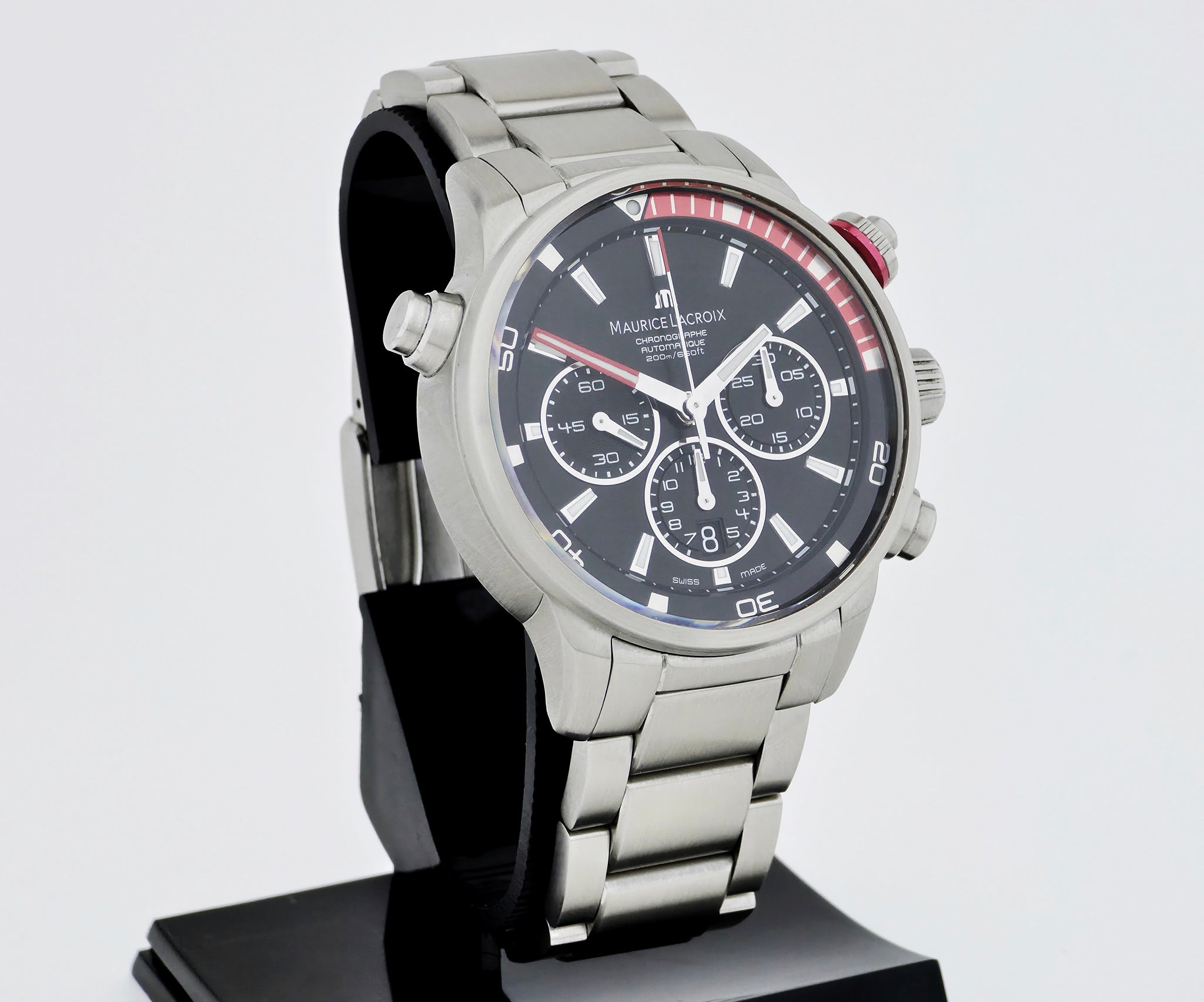 Maurice Lacroix Pontos S Chronograph Automatic PT6018 Steel case 44mm