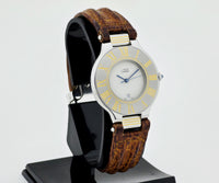 Cartier Must De 21 Quartz, Two-tone Unisex watch Ref: 9011