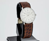 Junghans Max Bill Mechanical Cal. J805.1 Steel 34mm Unisex watch Ref: 27/3701