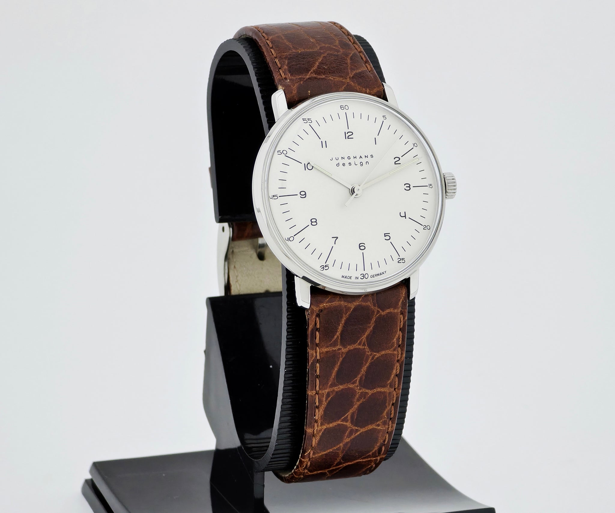 Junghans Max Bill Mechanical Cal. J805.1 Steel 34mm Unisex watch Ref: 27/3701