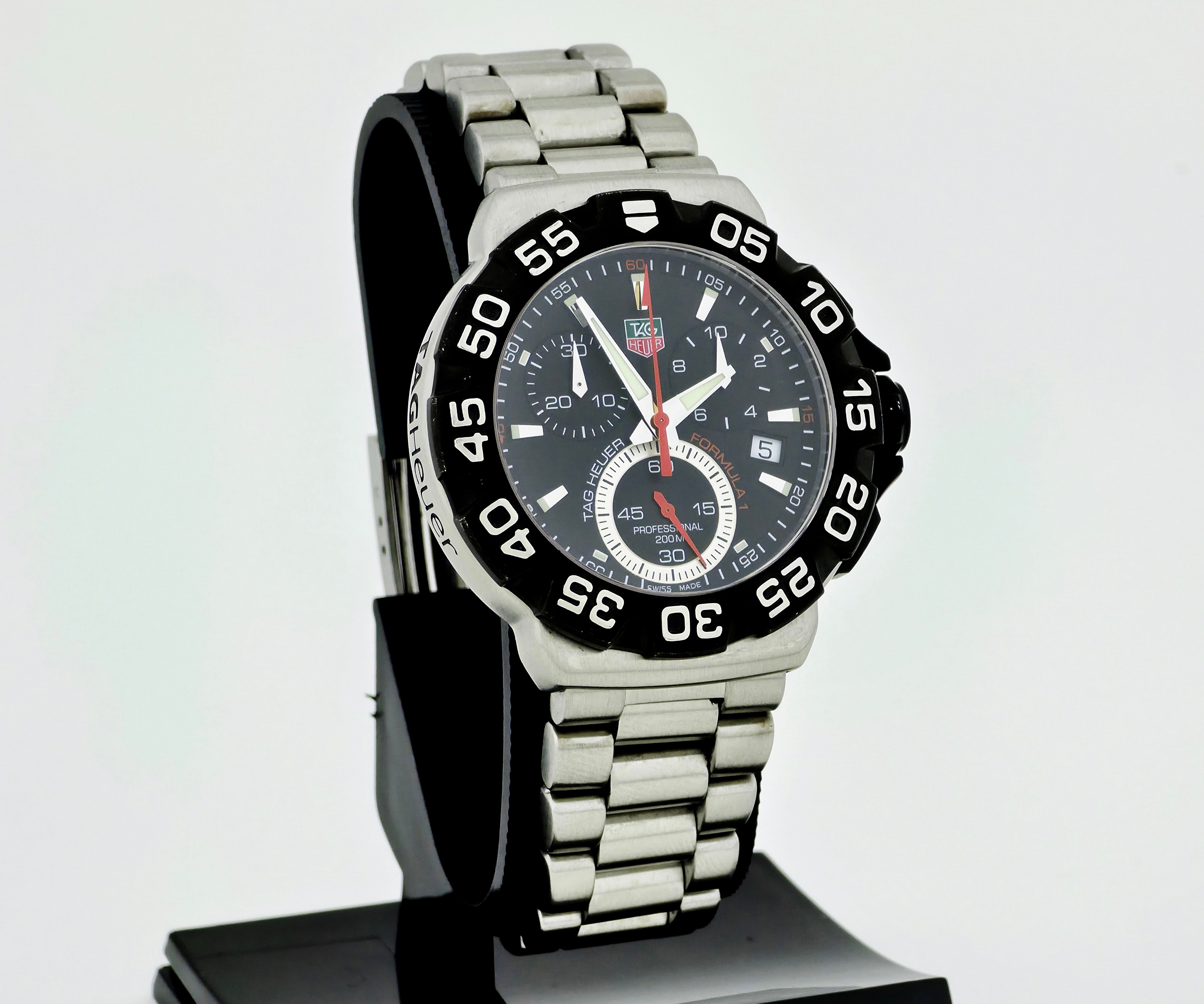 TAG Heuer Formula 1 Chronograph Quartz 41mm Steel Men's watch Ref