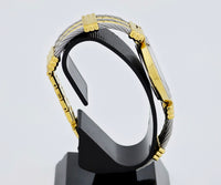 Michel Herbelin Newport Skeleton mechanical, 35mm Steel & Gold plated Ref: 1255