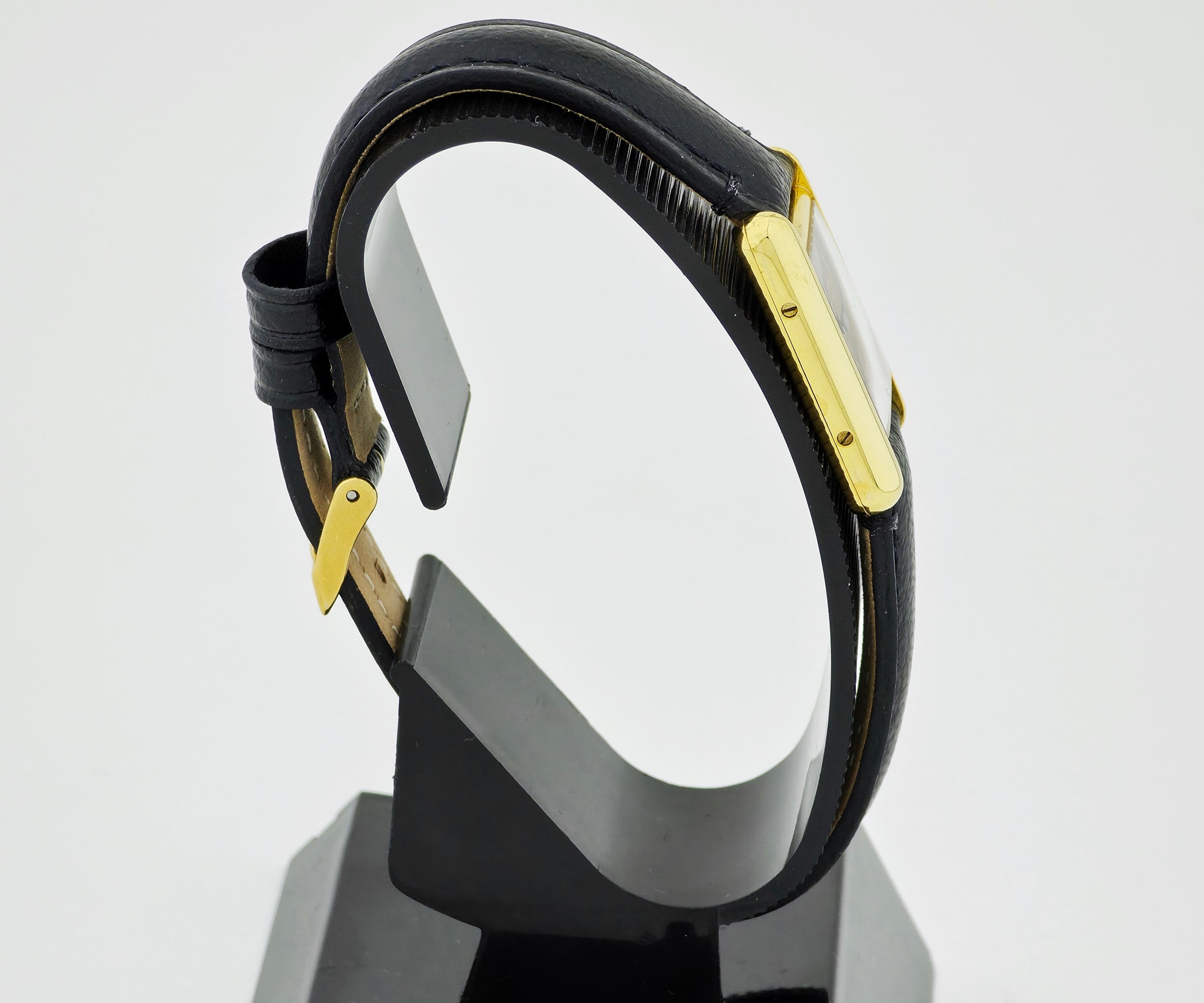 Cartier Must de Tank Vermeil 925 Silver & Gold plated Women's watch Ref: 5057001