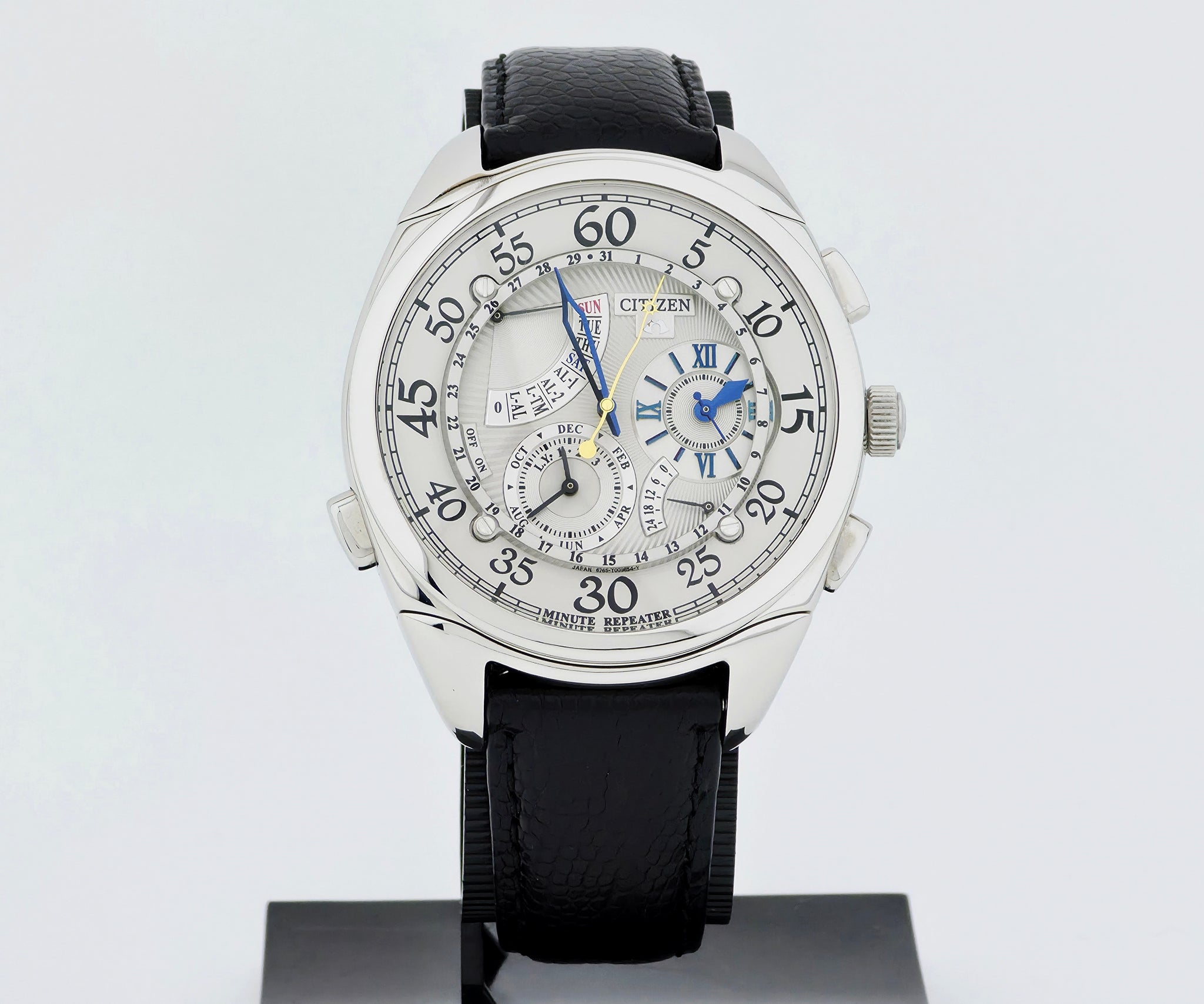 CITIZEN CAMPANOLA Minute Repeater Quartz 44mm Steel case 6766-T006710