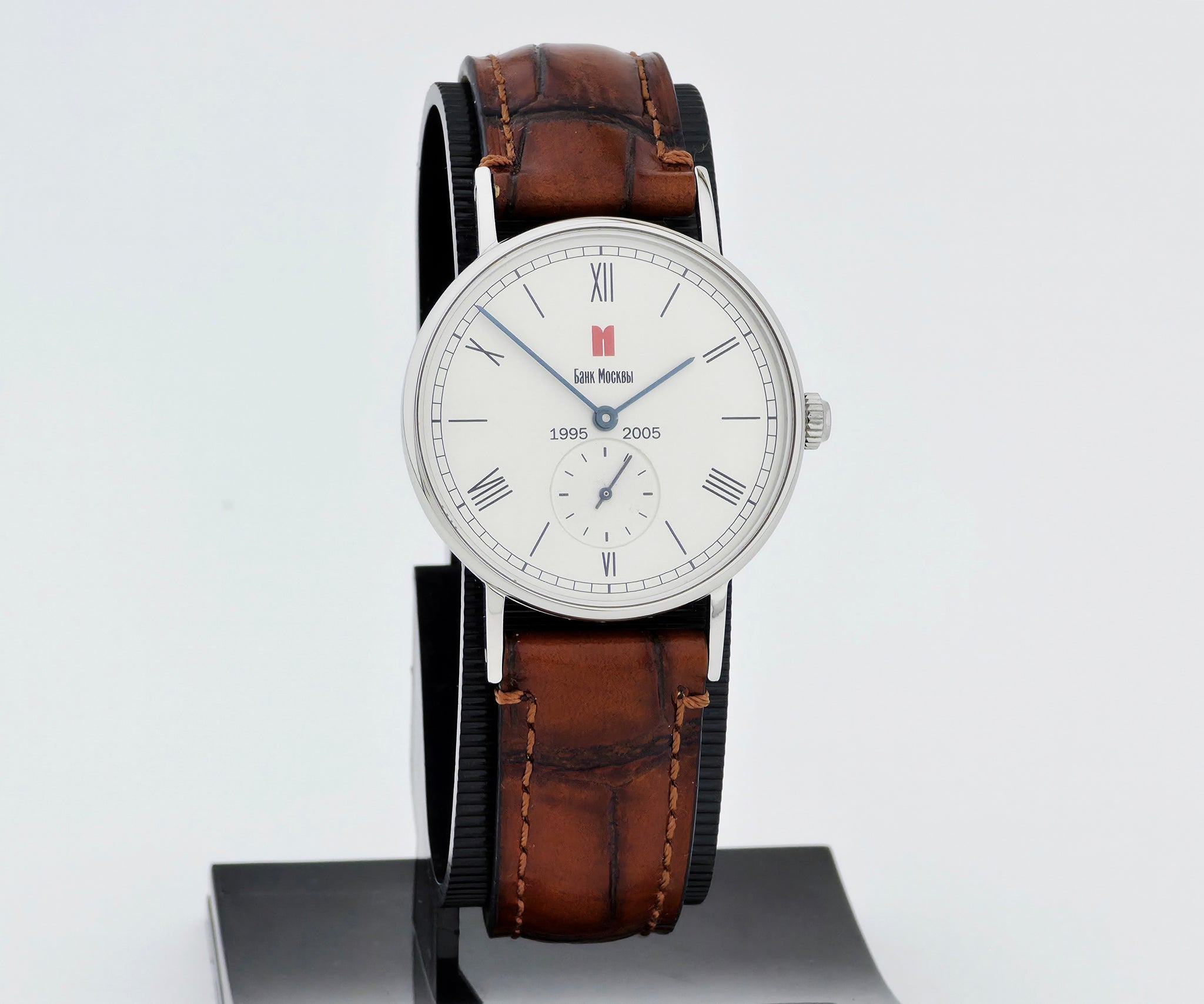 NOMOS Glashutte Bank Moscow Mechanical 35mm Steel Limited edition ** / 200