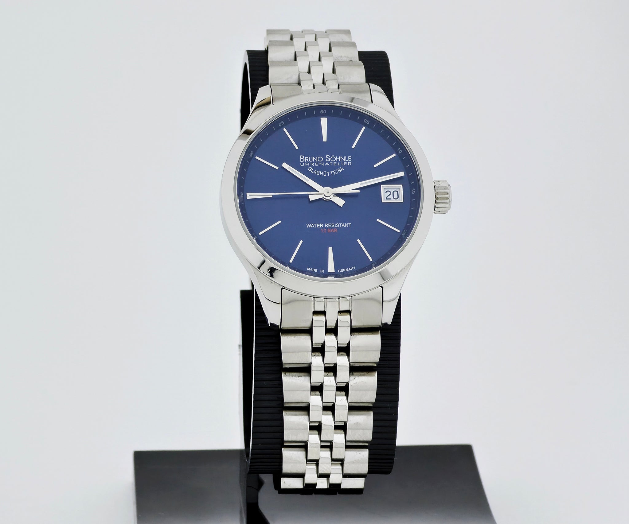 Bruno Söhnle Glashutte/Sa. Turin II Small Quartz, 34mm Steel case 226