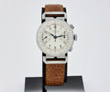 1940s Favre-Leuba Chronograph mechanical Cal.22 Stainless steel case 36mm