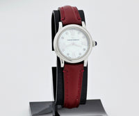 Ladies David Yurman Classic T717-S Quartz, 30mm Steel case, Pearl & diamond dial