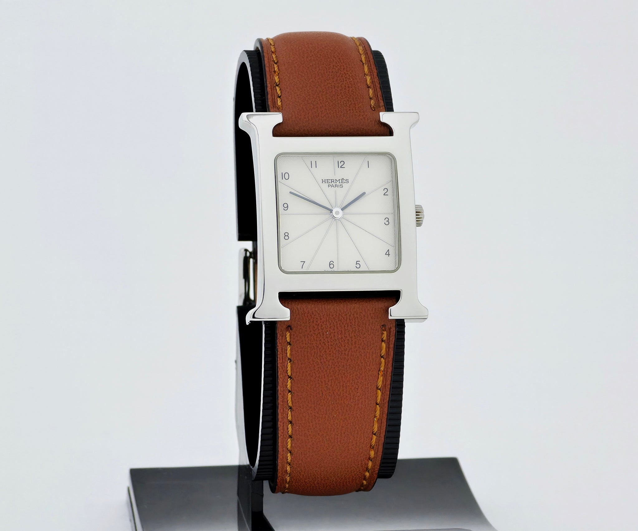 HERMES H Heure Unisex Watch HH1.510 Stainless steel case 26mm