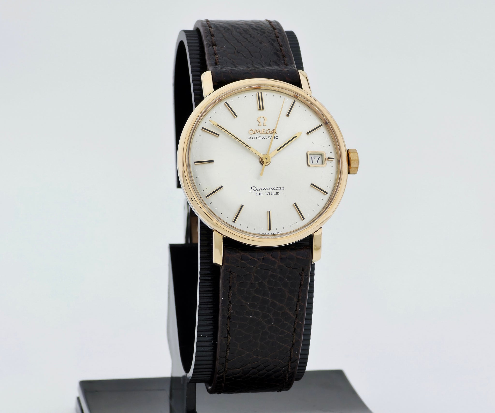 Vintage OMEGA Seamaster De Ville Automatic Cal. 564 Steel & 18k Rose Gold 34mm case Ref: 166.020
