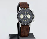 Vintage Ollech & Waj “Precision” Chronograph Mechanical Valjoux 92 Reverse Panda