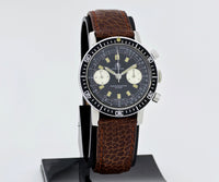 Vintage Ollech & Waj “Precision” Chronograph Mechanical Valjoux 92 Reverse Panda