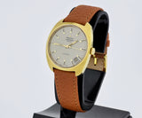 Vintage ZENITH AutoSport 28800 Automatic Cal. 2562 PC Steel & Gold filed 35mm