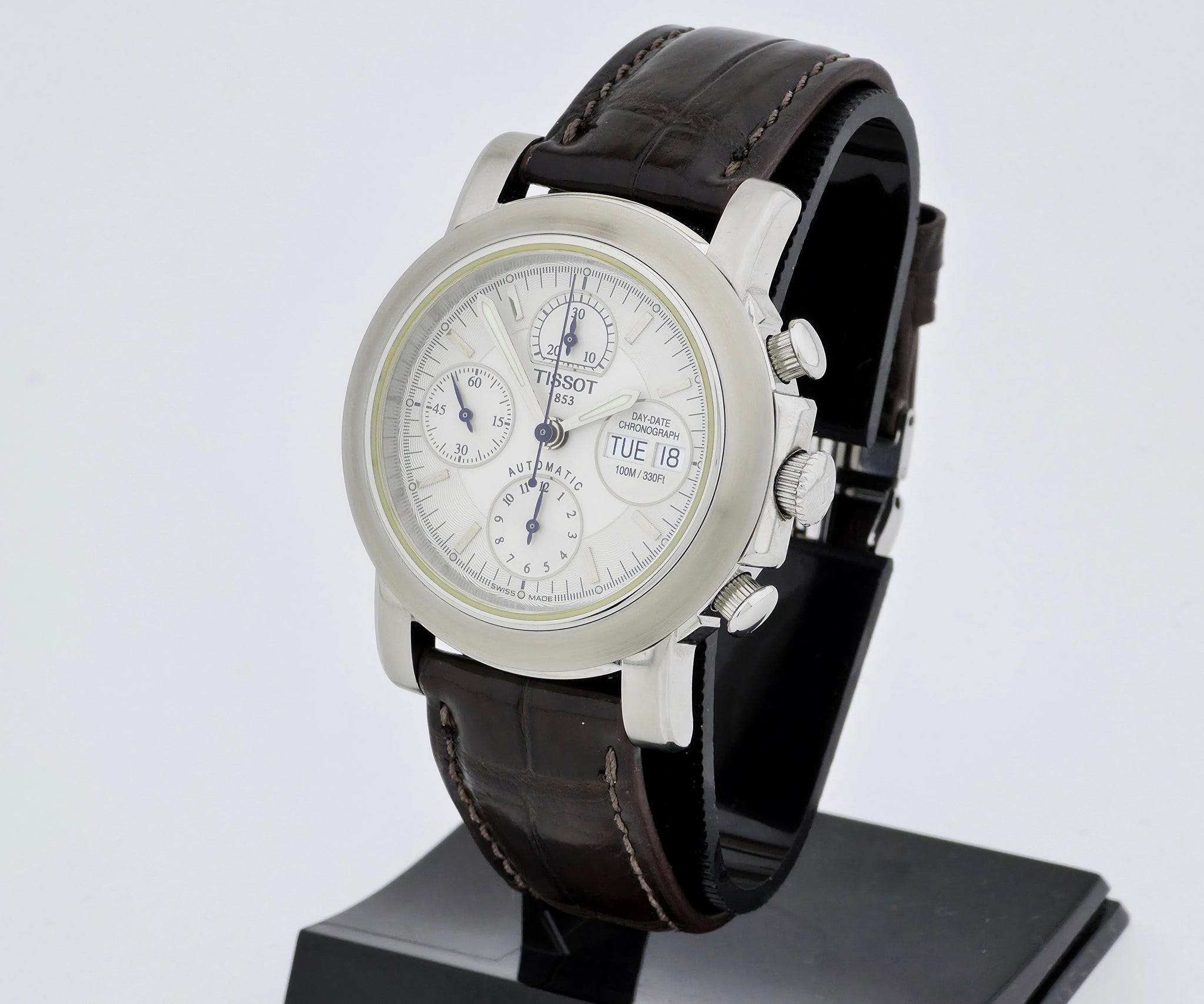 TISSOT T-Lord Day-Date Chronograph automatic Cal. 7750 T166/266 Steel case 41mm