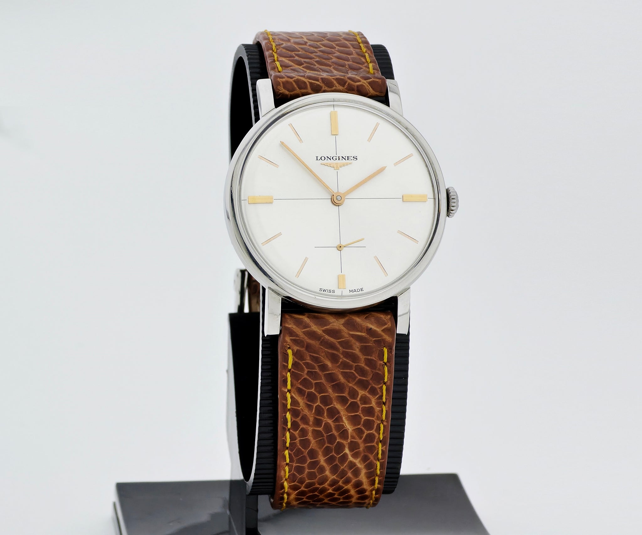 Vintage LONGINES mechanical Cal.30L Stainless steel case 35mm Ref: 8900