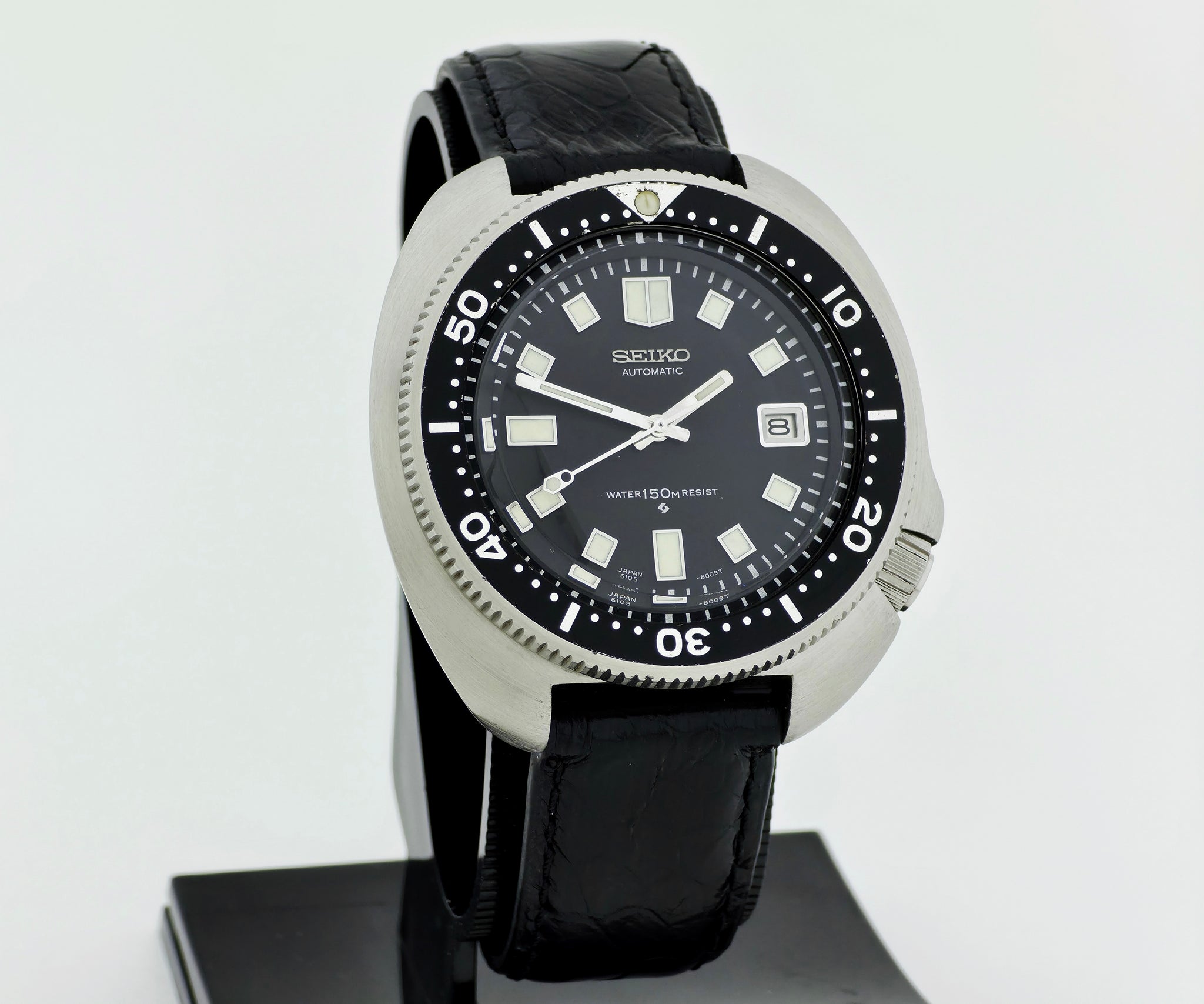 Vintage Seiko "Captain Willard" Automatic Divers Watch 44mm Steel case 6105-8119