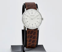 Junghans Max Bill Mechanical Cal. J805.1 Steel 34mm Unisex watch Ref: 27/3701
