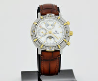 Lucien Rochat chrono automatic 7751 Full calendar, Moonphase. Steel & 18k Gold 42mm