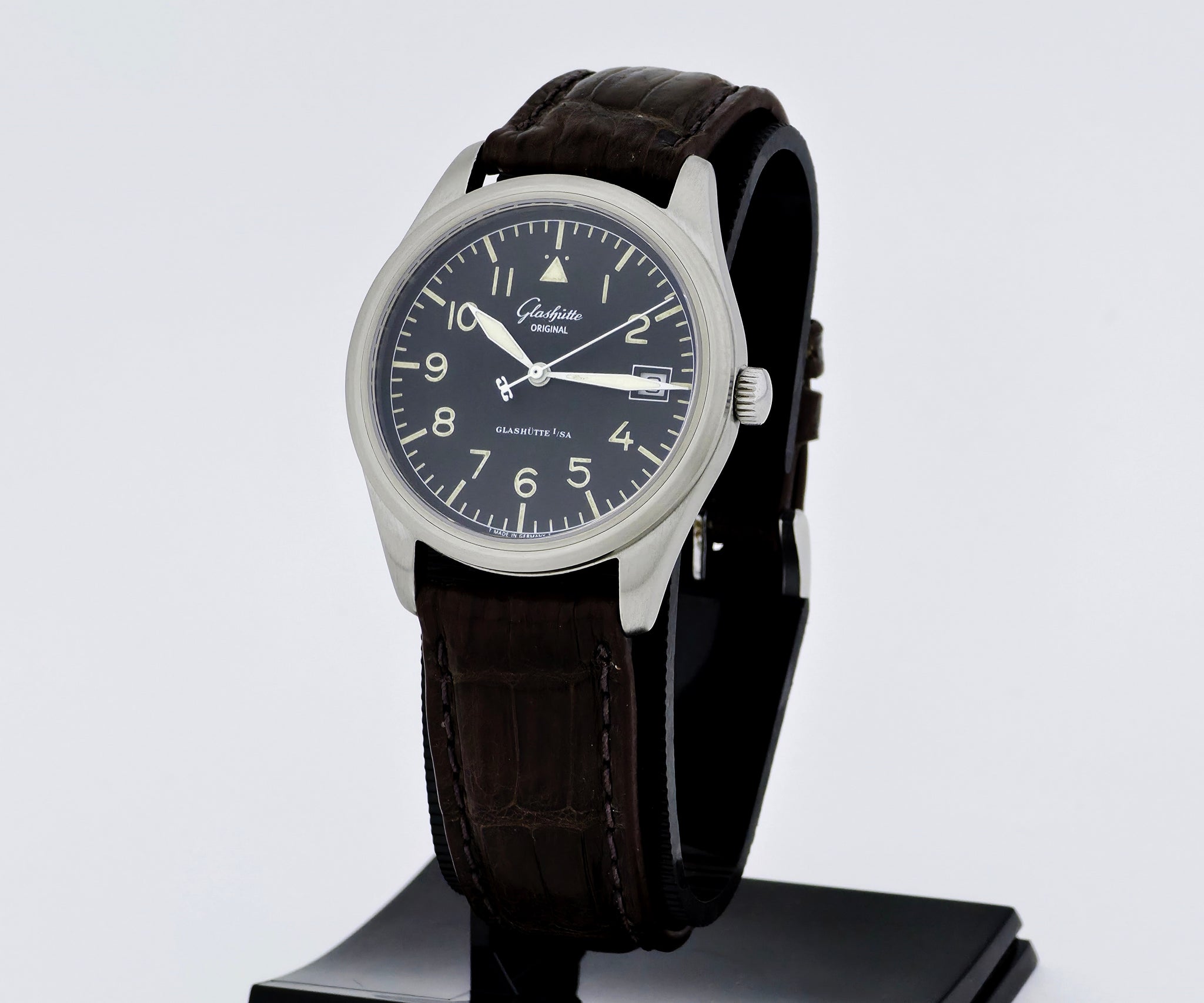 Glashütte Original Navigator Automatic Cal. GUB 10-30 Steel case 36mm 10-33-07-07-04