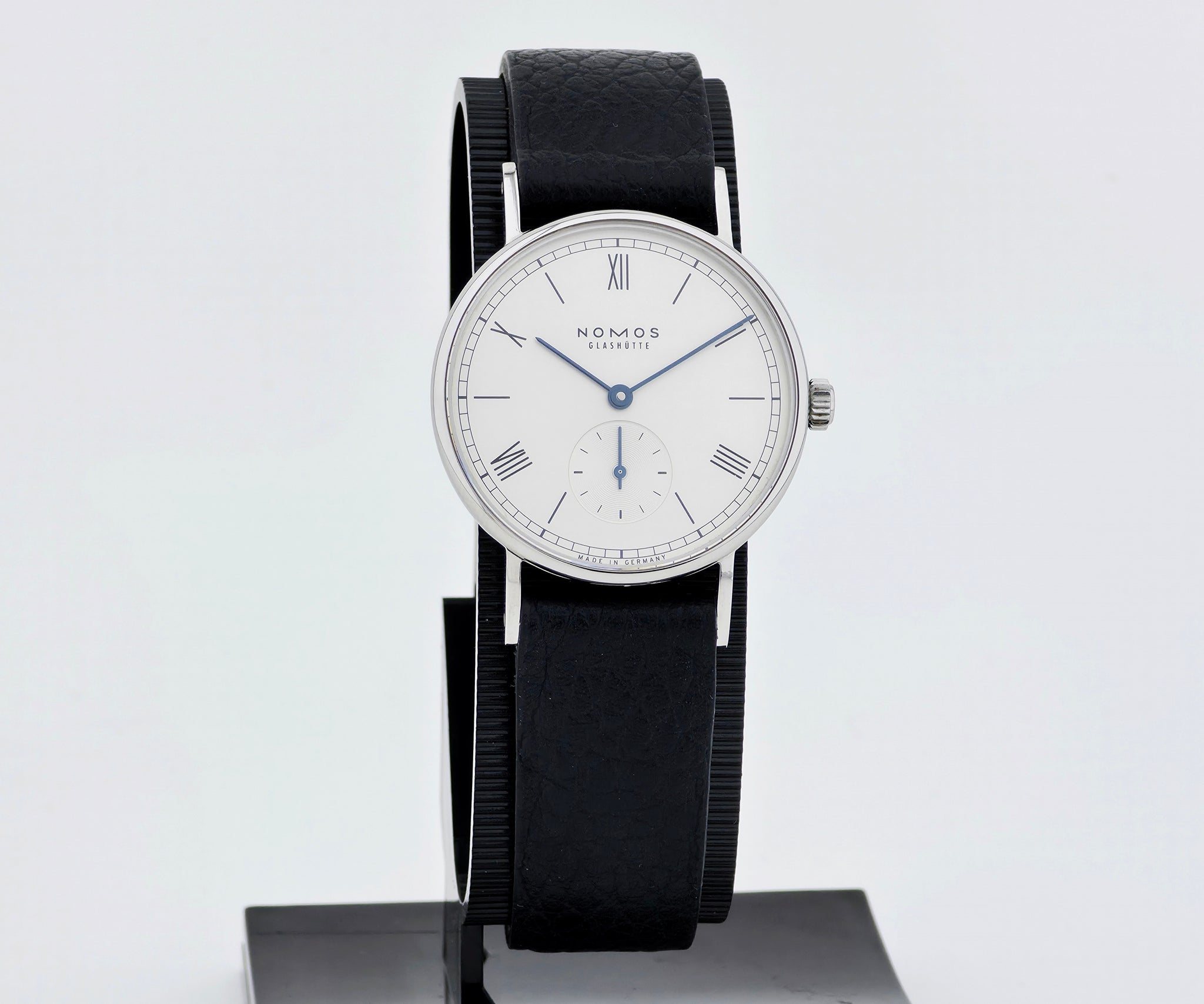 NOMOS Glashutte Ludwig Mechanical Cal. 7001 Steel case 33mm Ref: 244 / 201