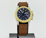 FORTIS Official Cosmonauts Chronograph Lemania 5100 Two tone 38mm case 602.60.142