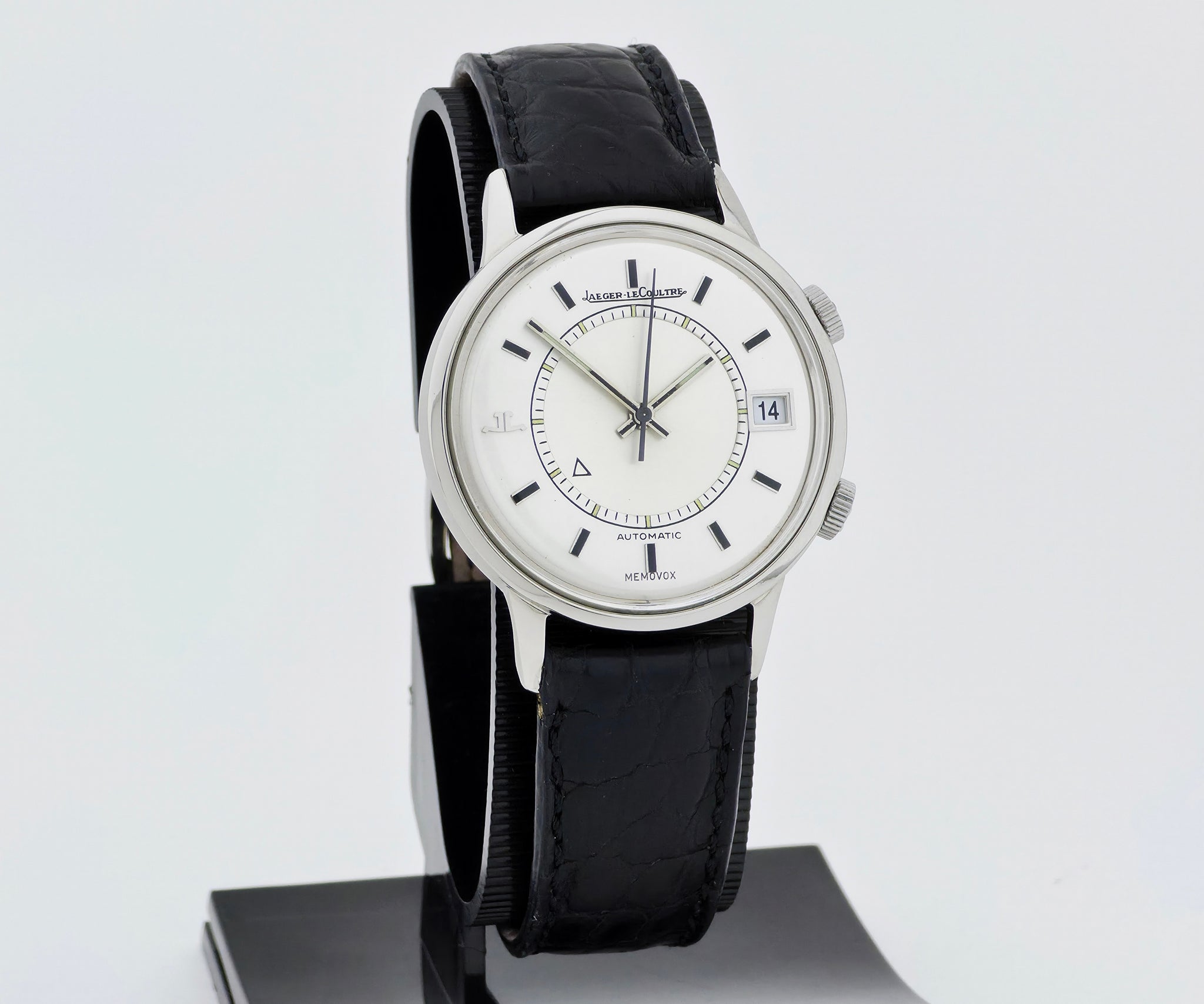 Jaeger-LeCoultre Memovox "Speed Beat" automatic Cal. 916 Steel case 37mm Ref: E875