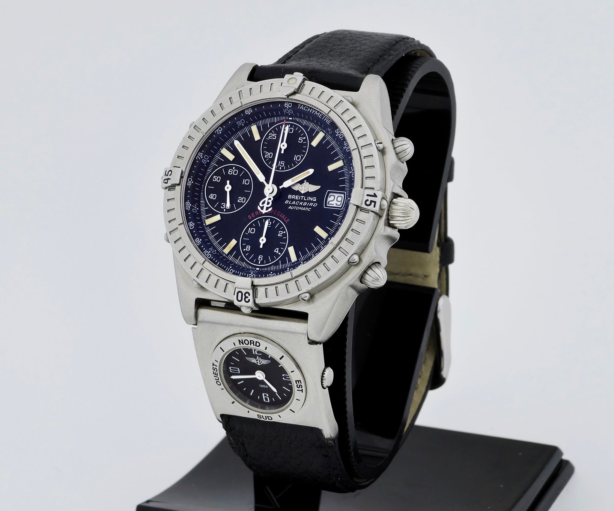 BREITLING Blackbird Chronograph Automatic, Two Steel Men's watch Ref: A13350