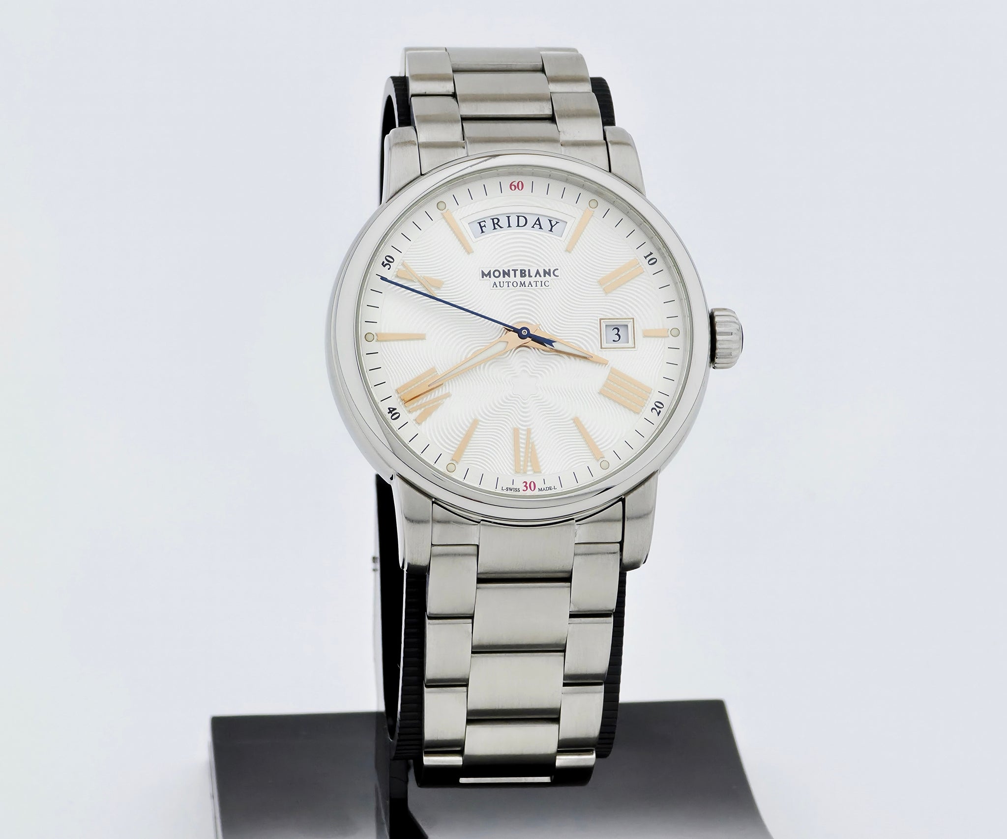 Montblanc Star 4810 Day-Date Automatic 40mm Steel Men's watch Ref: 7391