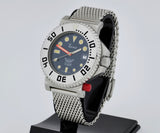 Squale TIGER Automatic 300m divers watch 44mm Steel case Ref: 2007