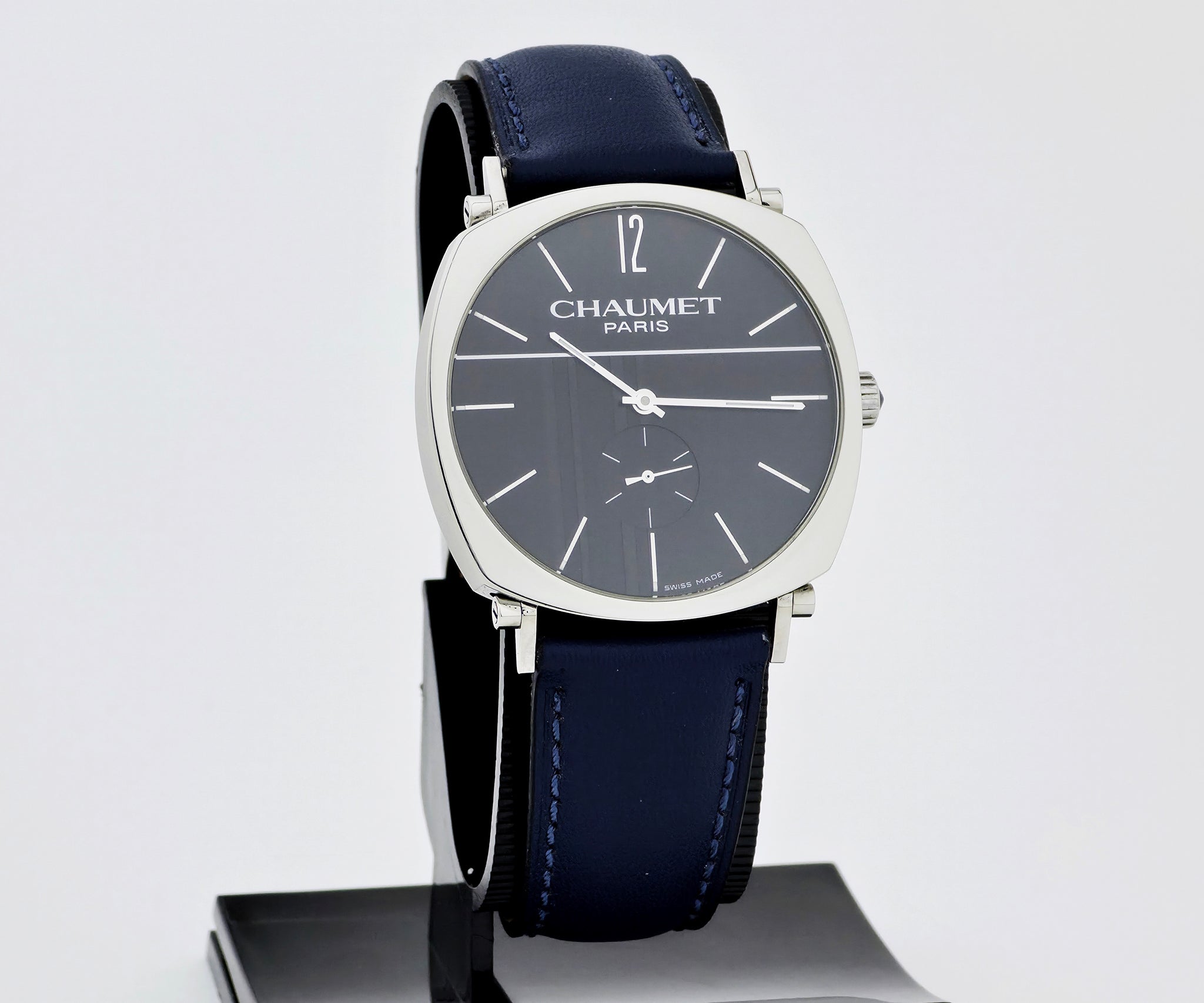 CHAUMET Paris Dandy Mechanical 38mm Stainless steel men's watch Ref: 1228