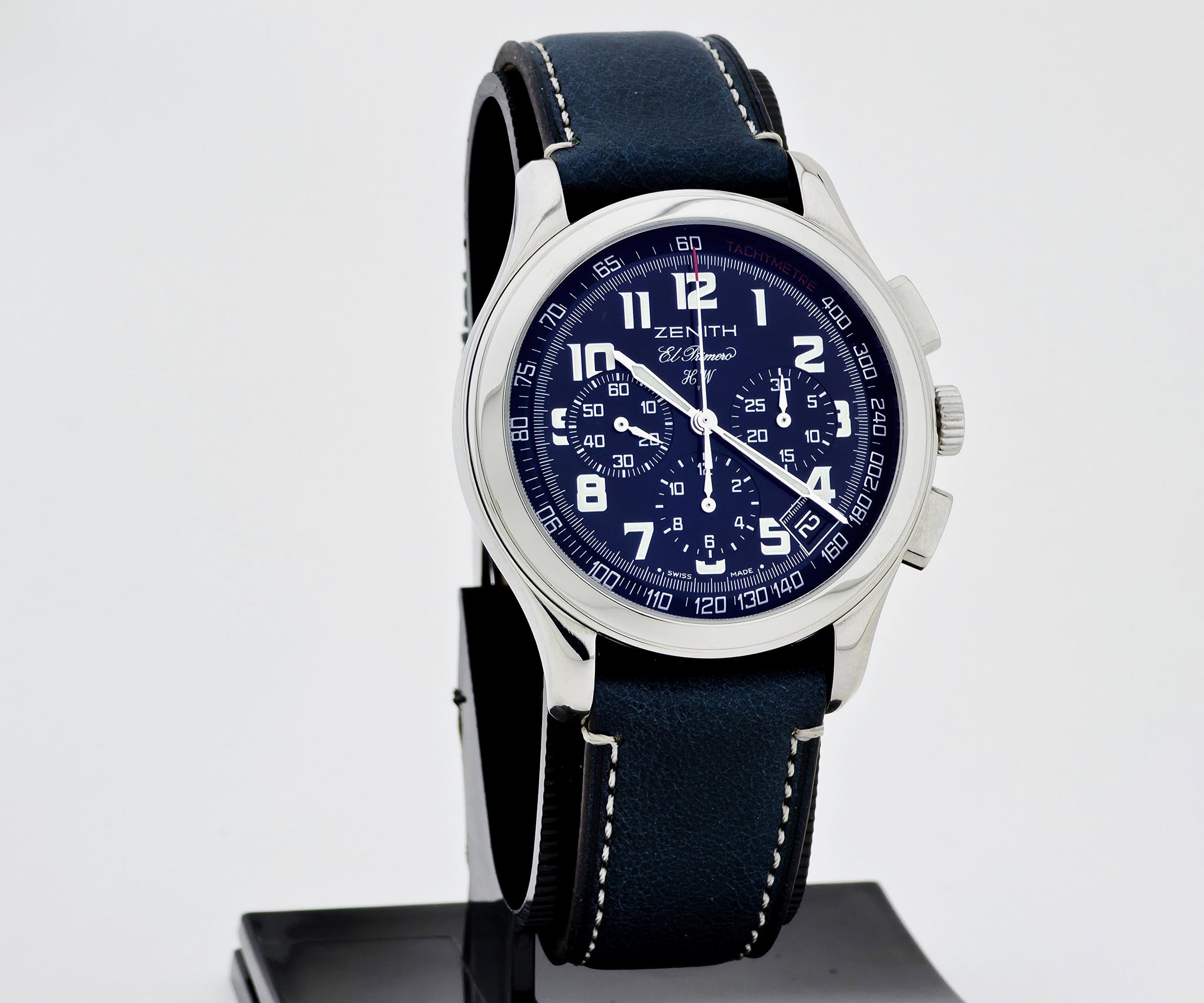 ZENITH El Primero Hand Wound Chronograph Mechanical Cal. 420 Steel case 40mm 01.0500.420
