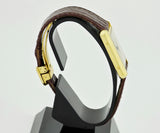 Cartier Must-de Tank Louis Quartz, 925 Silver & Gold Plated Unisex watch Ref: 2413