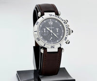 Cartier Pasha Chronograph Automatic Cal. 205 Steel case 38mm Ref: 2113