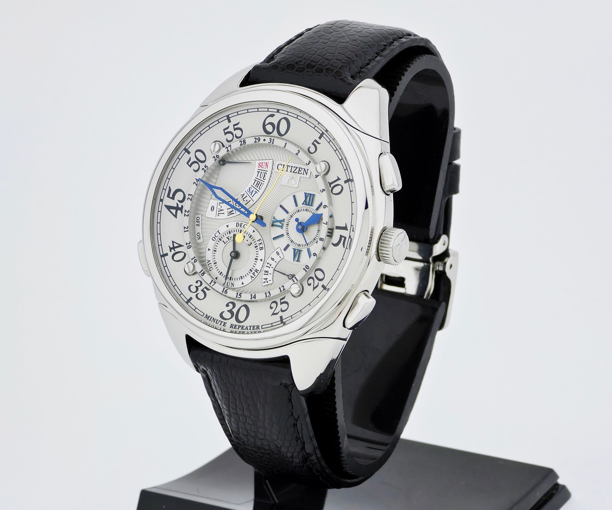 CITIZEN CAMPANOLA Minute Repeater Quartz 44mm Steel case 6766-T006710