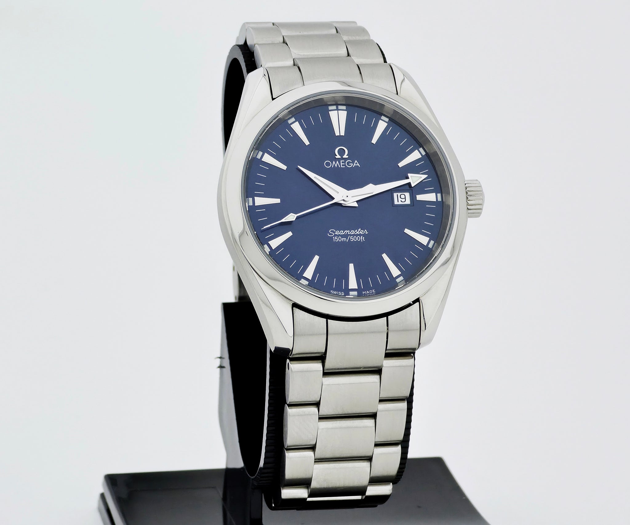 OMEGA Seamaster Aqua Terra Quartz 39mm Steel Men's watch Ref. 196.1113