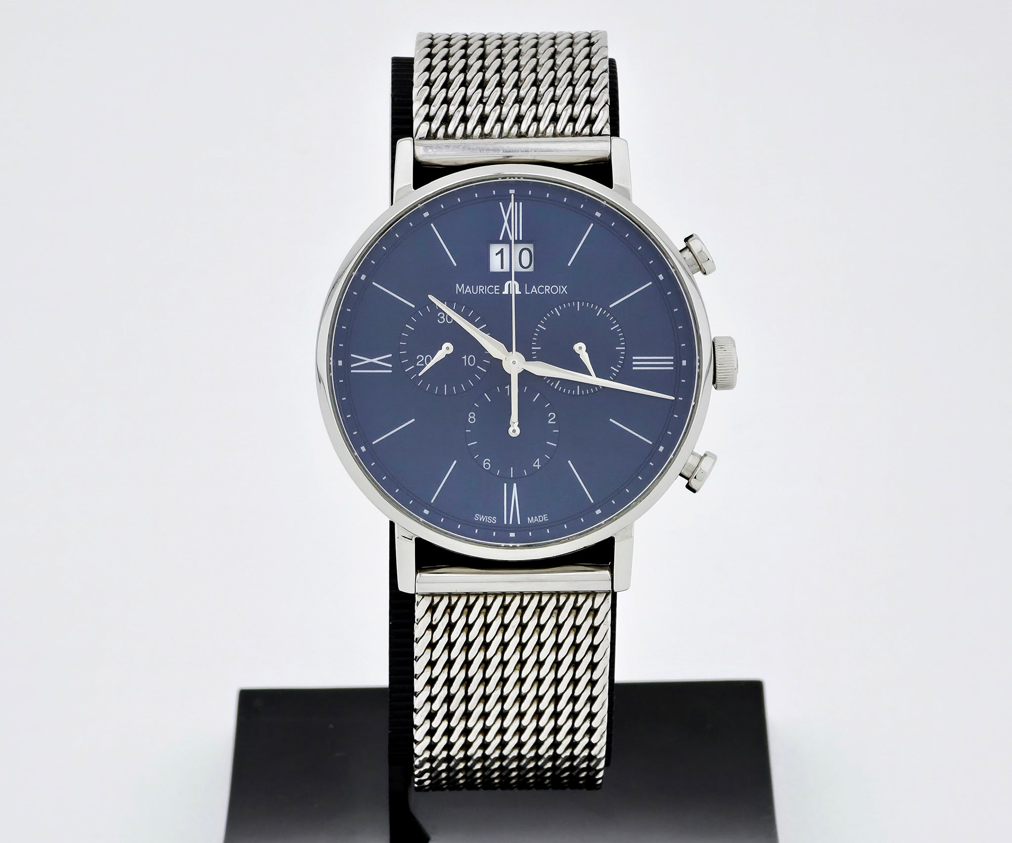 Maurice Lacroix Eliros Chronograph Quartz 40mm Steel Men's watch EL1088