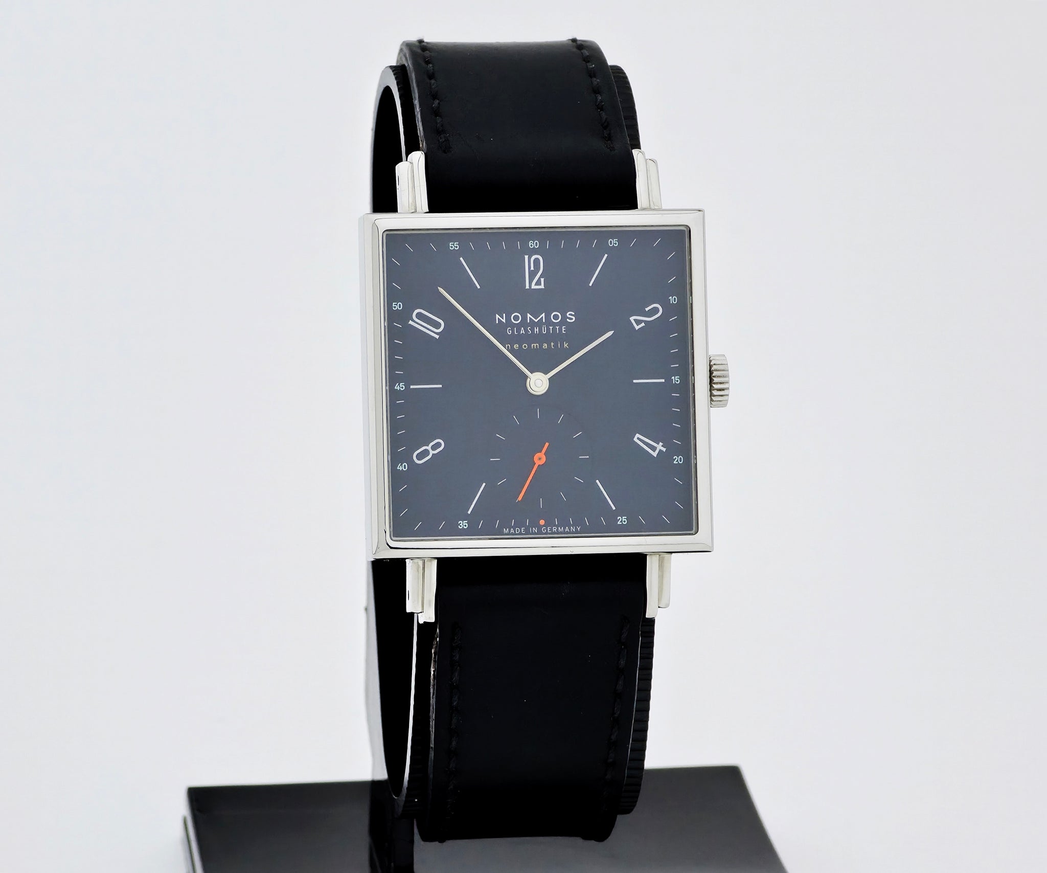 NOMOS  Glashutte Tetra Neomatik Automatic Cal. 3001 Dark Blue dial steel Men's watch