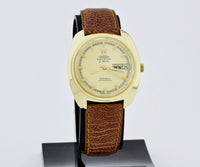 Vintage OMEGA f300Hz Quartz Cal. 1260 Steel & Gold plated case 38mm Ref: 198.031