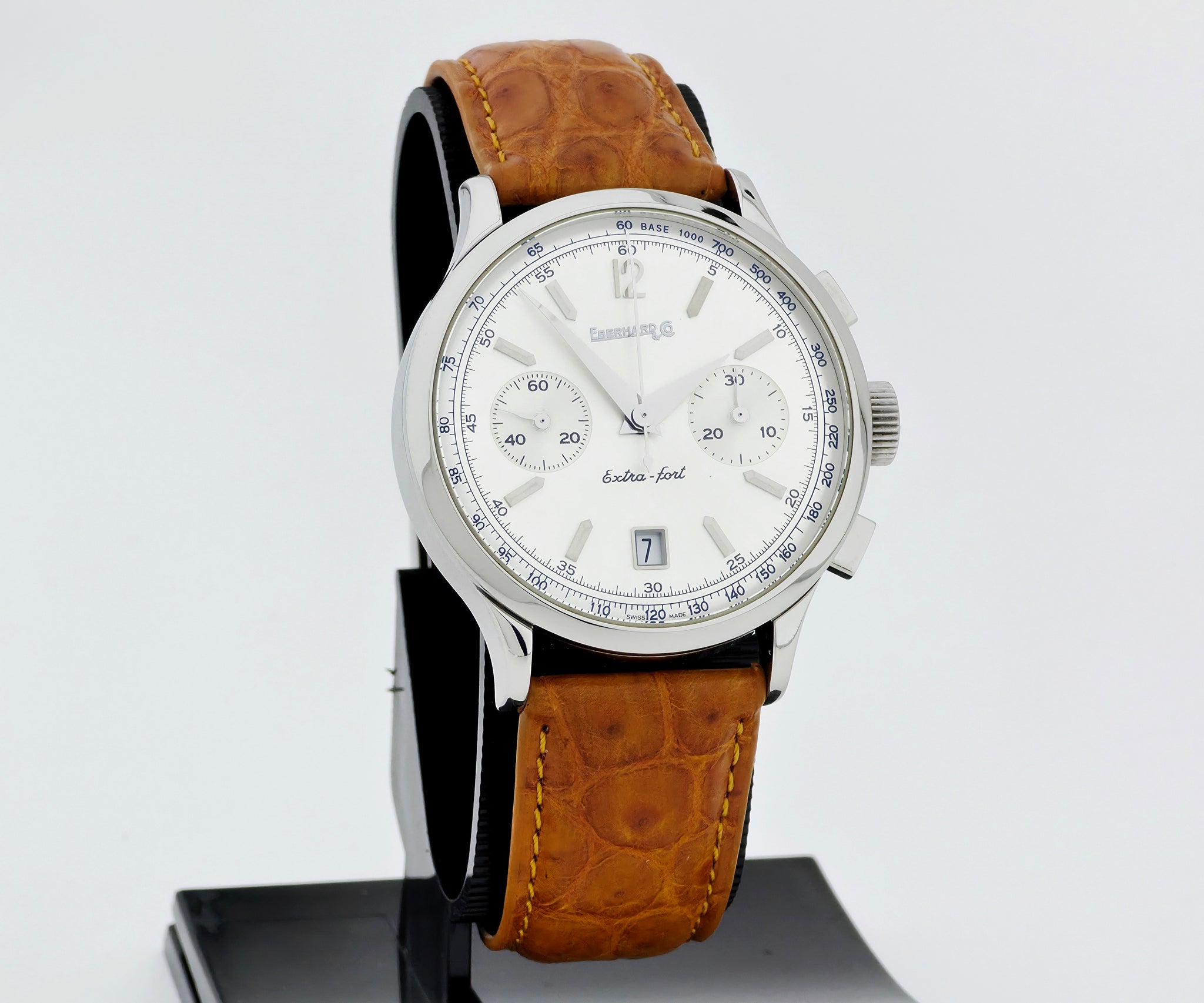 Eberhard & Co. Extra-Fort Chronograph Automatic 39mm Steel Men’s watch Ref: 31951